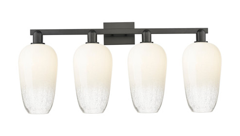 Arcadia Four Light Bath Vanity in Matte Black (405|716-4W-BK-G484-7OP)