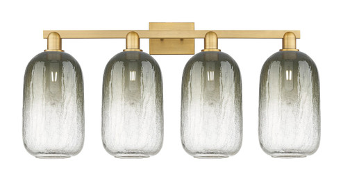 Arcadia Four Light Bath Vanity in Brushed Brass (405|716-4W-BB-G482-7SL)