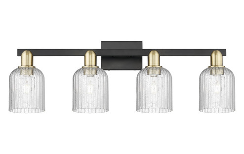 Arcadia Four Light Bath Vanity in Black Antique Brass (405|716-4W-BAB-G559-5SDY)