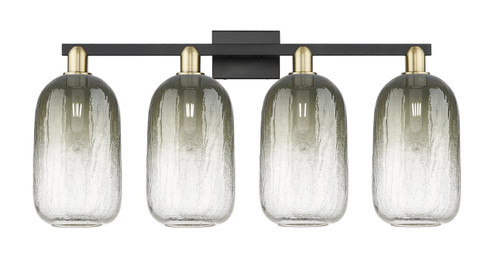Arcadia Four Light Bath Vanity in Black Antique Brass (405|716-4W-BAB-G482-7SL)