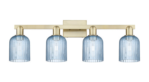 Arcadia Four Light Bath Vanity in Antique Brass (405|716-4W-AB-G559-5BL)