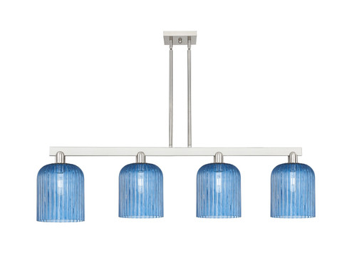 Arcadia Four Light Island Pendant in Brushed Satin Nickel (405|716-4I-SN-G559-8BL)