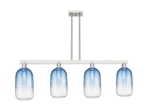 Arcadia Four Light Island Pendant in Brushed Satin Nickel (405|716-4I-SN-G482-7SB)