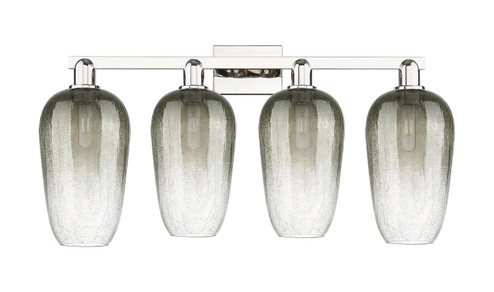 Arcadia Four Light Island Pendant in Polished Nickel (405|716-4I-PN-G484-7SL)