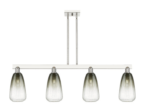 Arcadia Four Light Island Pendant in Polished Nickel (405|716-4I-PN-G480-6SL)