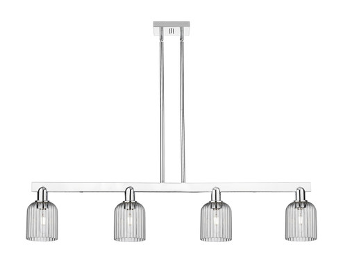 Arcadia Four Light Island Pendant in Polished Chrome (405|716-4I-PC-G559-5SM)