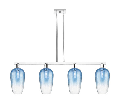 Arcadia Four Light Island Pendant in Polished Chrome (405|716-4I-PC-G484-7SB)