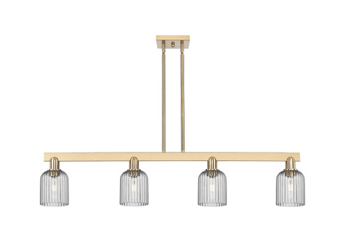 Arcadia Four Light Island Pendant in Champagne Bronze (405|716-4I-CB-G559-5SM)