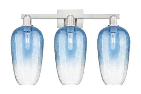 Arcadia Three Light Bath Vanity in Brushed Satin Nickel (405|716-3W-SN-G484-7SB)
