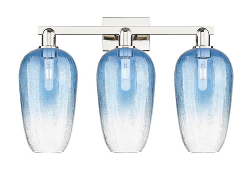 Arcadia Three Light Bath Vanity in Polished Nickel (405|716-3W-PN-G484-7SB)