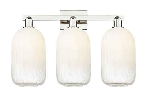 Arcadia Three Light Bath Vanity in Polished Nickel (405|716-3W-PN-G482-7OP)