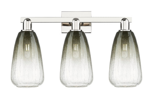 Arcadia Three Light Bath Vanity in Polished Nickel (405|716-3W-PN-G480-6SL)