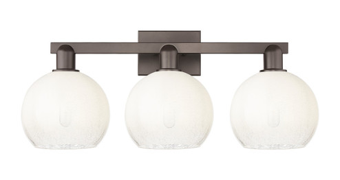 Arcadia Three Light Bath Vanity in Oil Rubbed Bronze (405|716-3W-OB-G483-8OP)