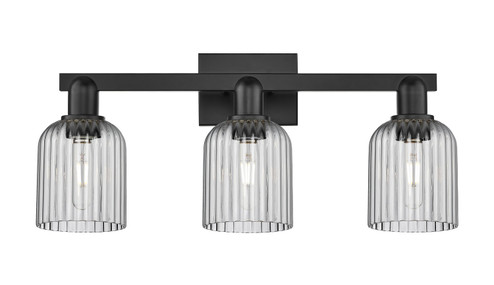 Arcadia Three Light Bath Vanity in Matte Black (405|716-3W-BK-G559-5SM)