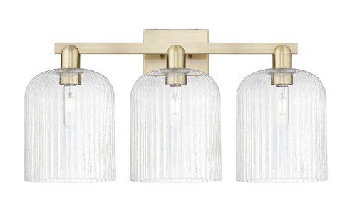 Arcadia Three Light Bath Vanity in Antique Brass (405|716-3W-AB-G559-8SDY)