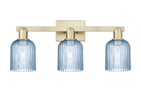 Arcadia Three Light Bath Vanity in Antique Brass (405|716-3W-AB-G559-5BL)