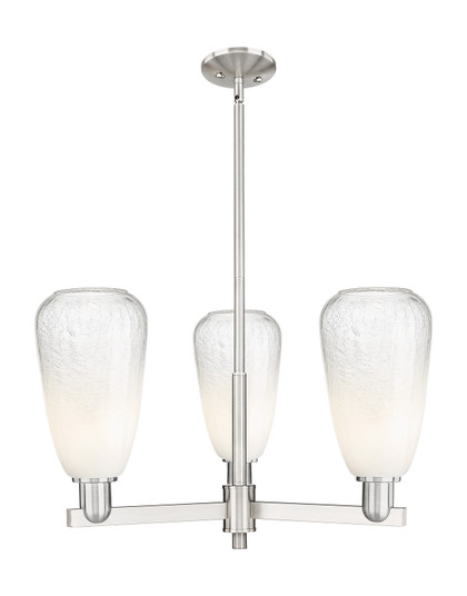 Arcadia Three Light Pendant in Satin Nickel (405|716-3CR-SN-G480-6OP)