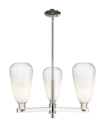Arcadia Three Light Pendant in Polished Nickel (405|716-3CR-PN-G480-6OP)
