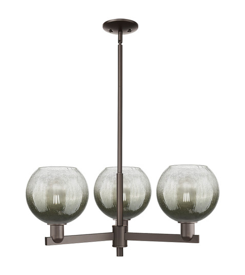 Arcadia Three Light Pendant in Oil Rubbed Bronze (405|716-3CR-OB-G483-8SL)
