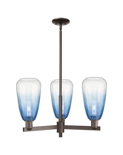 Arcadia Three Light Pendant in Oil Rubbed Bronze (405|716-3CR-OB-G480-6SB)