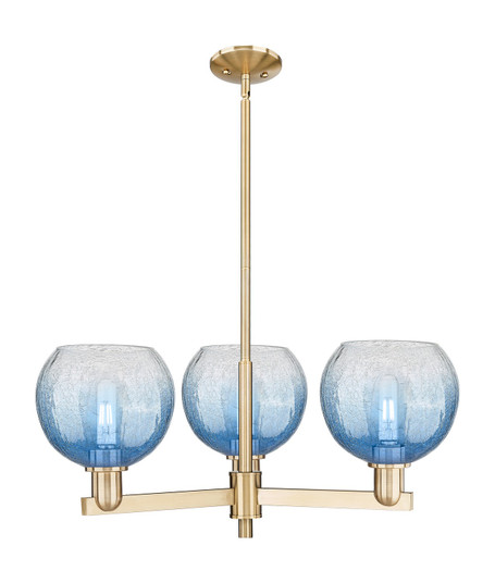 Arcadia Three Light Pendant in Champagne Bronze (405|716-3CR-CB-G483-8SB)