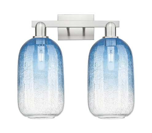 Arcadia Two Light Bath Vanity in Brushed Satin Nickel (405|716-2W-SN-G482-7SB)