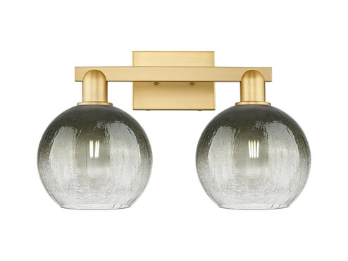 Arcadia Two Light Bath Vanity in Satin Gold (405|716-2W-SG-G483-8SL)