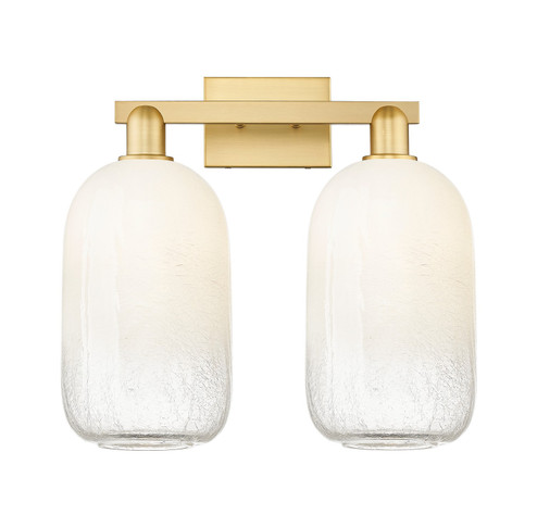 Arcadia Two Light Bath Vanity in Satin Gold (405|716-2W-SG-G482-7OP)