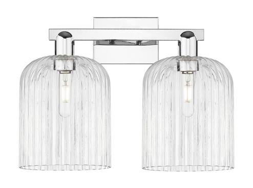 Arcadia Two Light Bath Vanity in Polished Chrome (405|716-2W-PC-G559-8CL)