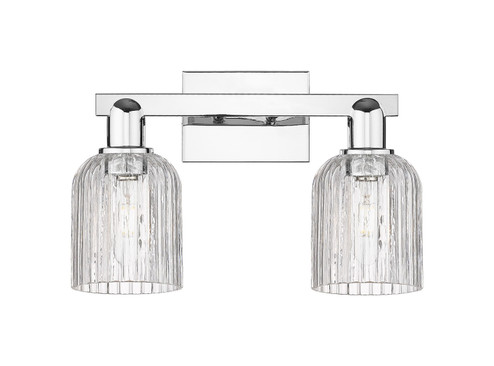 Arcadia Two Light Bath Vanity in Polished Chrome (405|716-2W-PC-G559-5CL)