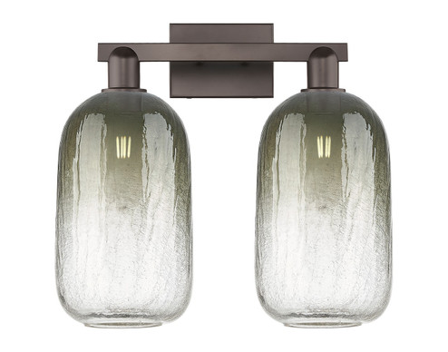 Arcadia Two Light Bath Vanity in Oil Rubbed Bronze (405|716-2W-OB-G482-7SL)