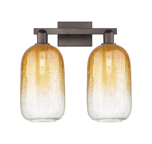 Arcadia Two Light Bath Vanity in Oil Rubbed Bronze (405|716-2W-OB-G482-7AM)