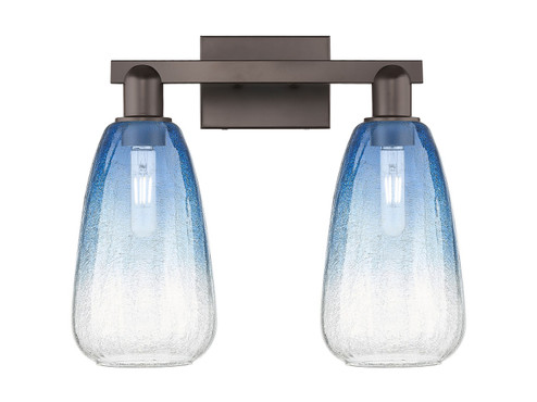 Arcadia Two Light Bath Vanity in Oil Rubbed Bronze (405|716-2W-OB-G480-6SB)