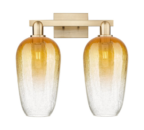 Arcadia Two Light Bath Vanity in Champagne Bronze (405|716-2W-CB-G484-7AM)