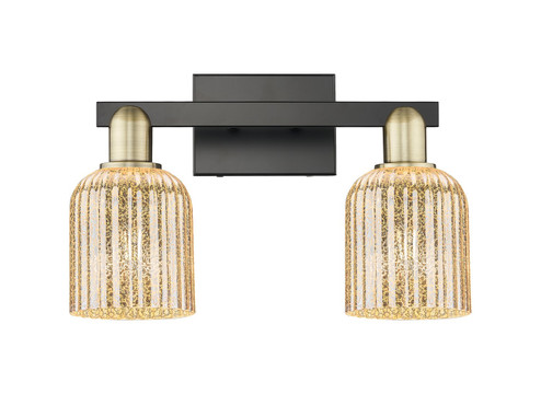 Arcadia Two Light Bath Vanity in Black Antique Brass (405|716-2W-BAB-G559-5ME)