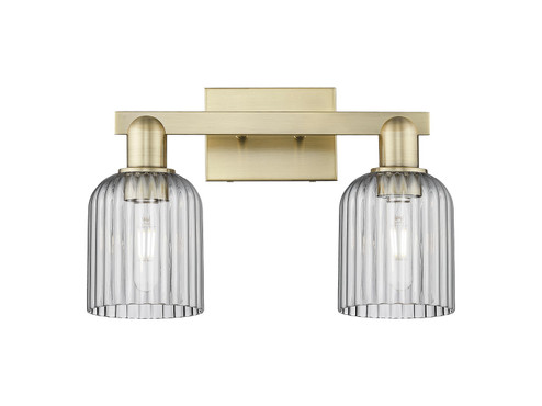 Arcadia Two Light Bath Vanity in Antique Brass (405|716-2W-AB-G559-5SM)