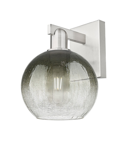 Arcadia One Light Wall Sconce in Brushed Satin Nickel (405|716-1W-SN-G483-8SL)