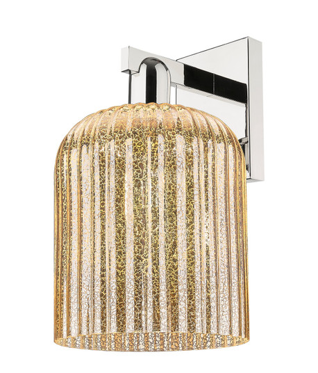 Arcadia One Light Wall Sconce in Polished Nickel (405|716-1W-PN-G559-8ME)