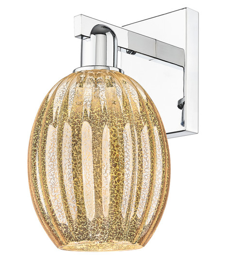 Arcadia One Light Wall Sconce in Polished Chrome (405|716-1W-PC-G459-6ME)