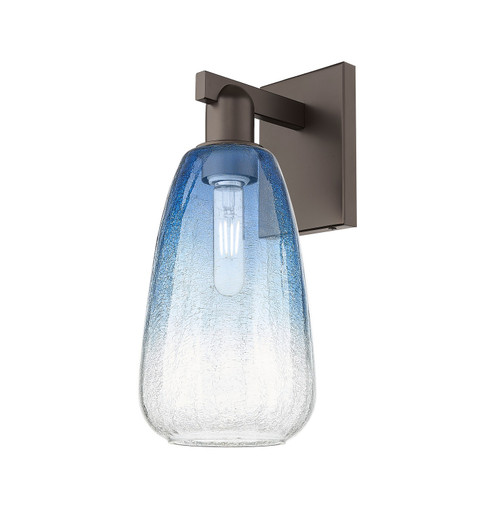 Arcadia One Light Wall Sconce in Oil Rubbed Bronze (405|716-1W-OB-G480-6SB)