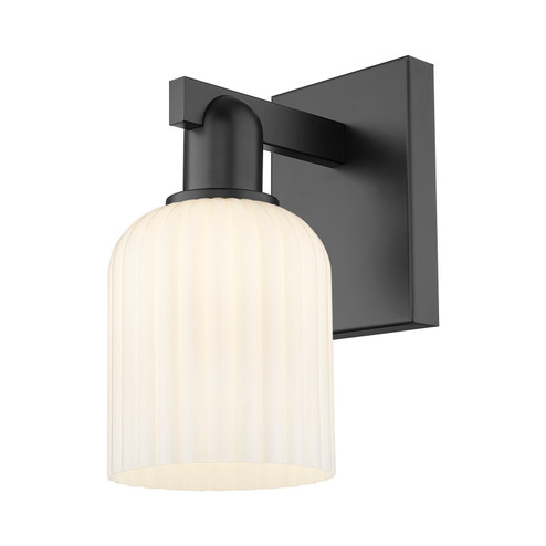 Arcadia One Light Wall Sconce in Matte Black (405|716-1W-BK-G559-5GWH)