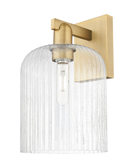 Arcadia One Light Wall Sconce in Brushed Brass (405|716-1W-BB-G559-8SDY)