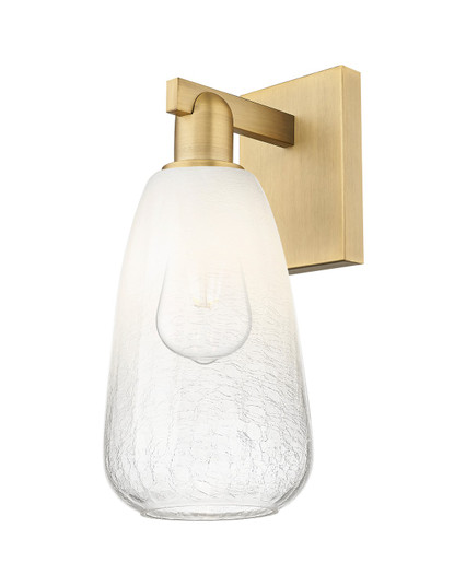 Arcadia One Light Wall Sconce in Brushed Brass (405|716-1W-BB-G480-6OP)