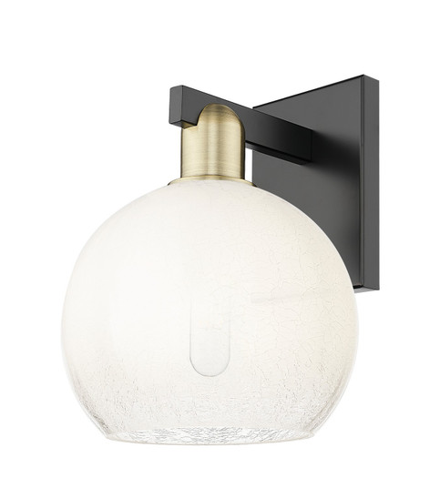 Arcadia One Light Wall Sconce in Black Antique Brass (405|716-1W-BAB-G483-8OP)