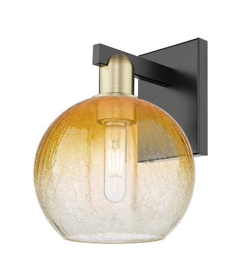 Arcadia One Light Wall Sconce in Black Antique Brass (405|716-1W-BAB-G483-8AM)