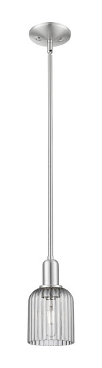 Arcadia One Light Mini Pendant in Brushed Satin Nickel (405|716-1S-SN-G559-5SM)