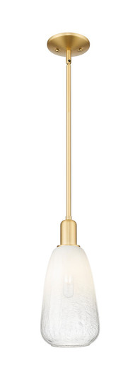 Arcadia One Light Mini Pendant in Satin Gold (405|716-1S-SG-G480-6OP)