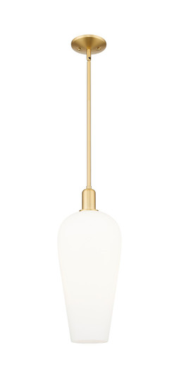 Arcadia One Light Mini Pendant in Satin Gold (405|716-1S-SG-G456-8WH)