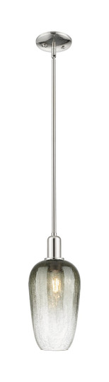 Arcadia One Light Mini Pendant in Polished Nickel (405|716-1S-PN-G484-7SL)