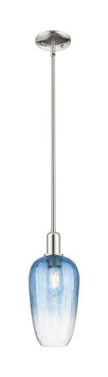 Arcadia One Light Mini Pendant in Polished Nickel (405|716-1S-PN-G484-7SB)